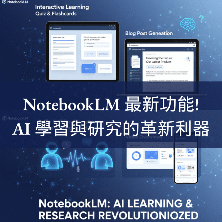 NotebookLM 最新功能：AI 學習與研究的革新利器