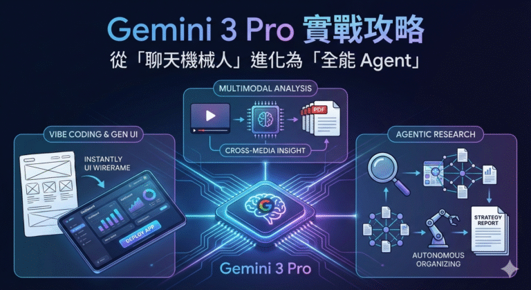 Gemini 3 Pro 實戰攻略